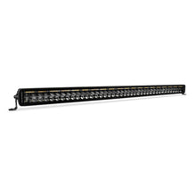 Load image into Gallery viewer, Go Rhino Xplor Blackout Combo Series Dbl Row LED Light Bar w/Amber (Side/Track Mount) 40in. - Blk