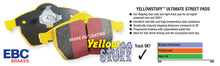 Load image into Gallery viewer, EBC 91-93 Lancia Delta Integrale 2.0L Turbo HF Evo 1 Yellowstuff Rear Brake Pads