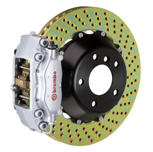 Load image into Gallery viewer, Brembo 10-16 E550 Sedan Rear GT BBK 4 Piston Cast 345x28 2pc Rotor Drilled-Silver