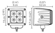 Load image into Gallery viewer, Hella HVF Cube 4 LED Off Road Kit