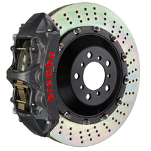 Load image into Gallery viewer, Brembo 2023 Volkswagen Tiguan R (Mk2) Front GTS BBK 6-Piston 405x34 2-Piece Rotors Drilled - Black H