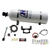 Load image into Gallery viewer, Nitrous Express 11-15 Ford Mustang GT 5.0L Coyote 4 Valve Nitrous Plate Kit (50-200HP) w/15lb Bottle