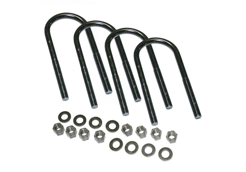 Superlift U-Bolt 4 Pack 5/8x3-7/8x165 Round w/ Hardware