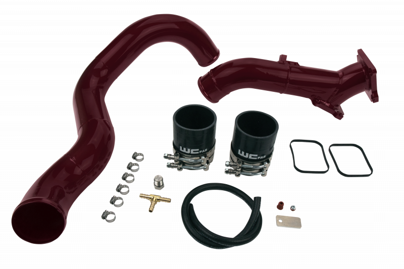 Wehrli 01-04 Chevrolet 6.6L LB7 Duramax 3in Y-Bridge Kit - Fine Texture Black