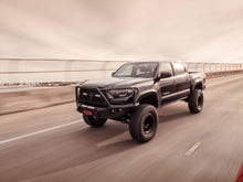 Load image into Gallery viewer, Road Armor 16-20 Toyota Tacoma Stealth Front Winch Bumper w/Lonestar Guard - Tex Blk