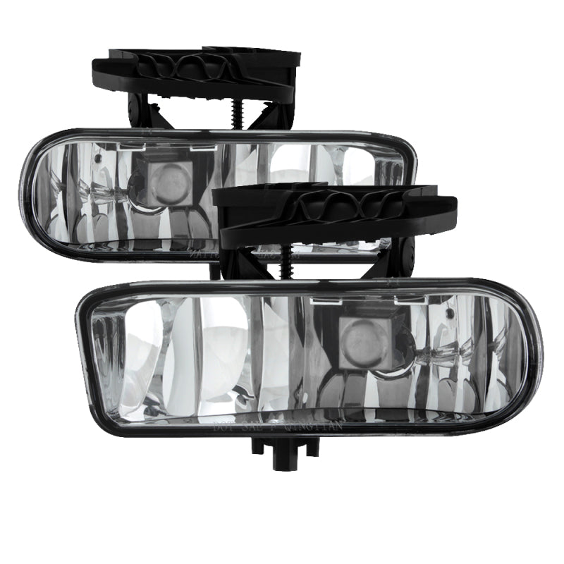 Spyder GMC Sierra 1500/2500 99-02/Sierra 1500HD/2500HD OEM Fog Lights wo/switch Clear FL-CL-GMCY99-C