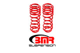 BMR 05-14 S197 Mustang GT/GT500 Rear Handling Version Lowering Springs - Red