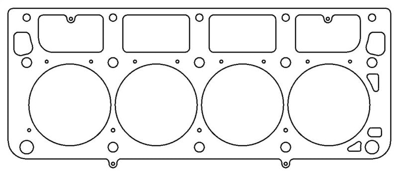 Cometic GM LS1 (w/M.I.D. Sleeves) 4.125 inch Bore .036 inch MLS Headgasket