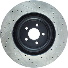 Load image into Gallery viewer, StopTech Slotted &amp; Drilled Sport Brake Rotor - 2015 Ford Mustang GT - Front Right