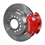 Wilwood D154 P/S Park Brake Kit Red Mopar/Dana 2.50in Off w/Snap Ring Brng