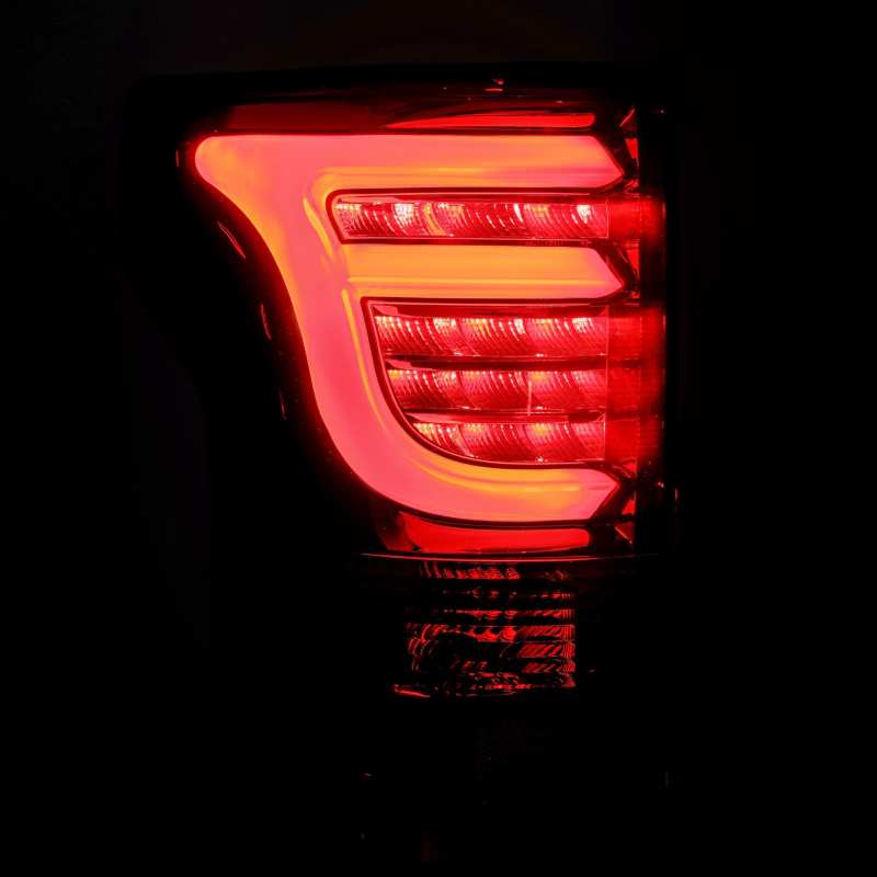 AlphaRex 15-17 Ford F-150 (Excl Models w/Blind Spot Sensor) PRO-Series LED Tail Lights Jet Black