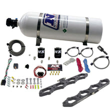 Load image into Gallery viewer, Nitrous Express Ford Coyote 5.0L V8 Nitrous Wet Port Plate Kit w/15lb Bottle