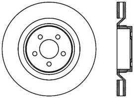 StopTech Drilled Sport Brake Rotor