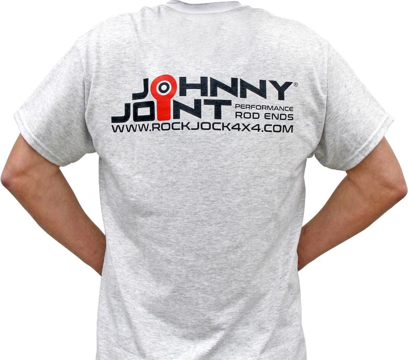 RockJock T-Shirt w/ Johnny Joint Logos Front and Back Gray XXXL