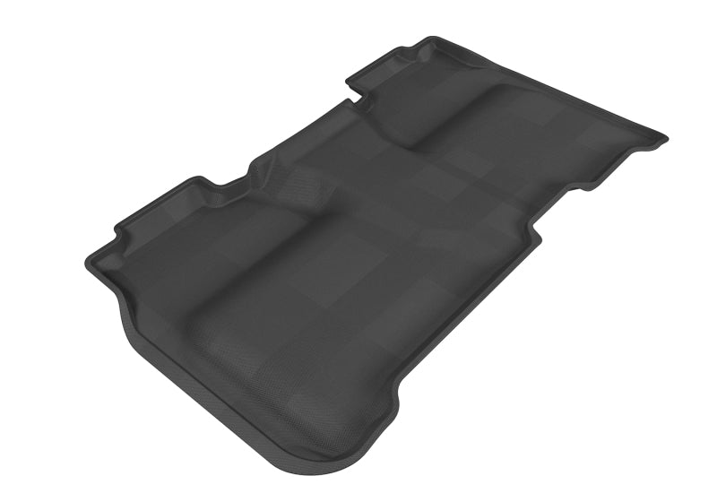 3D MAXpider 2014-2019 Chevrolet Silverado Crew Cab Kagu 2nd Row Floormats - Gray