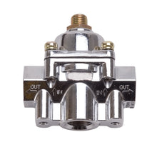Load image into Gallery viewer, Edelbrock Fuel Pressure Regulator Carbureted 160 GPH 5-10 PSI 3/8In In/Out 3/8In Return Black