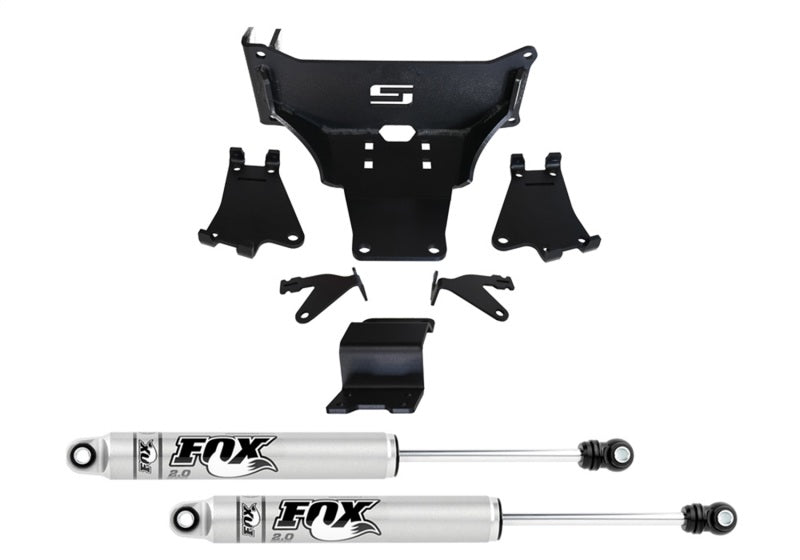 Superlift 05-22 F250/350 4WD Dual Steering Stabilizer Kit w/ Fox 2.0 Shocks (No Lift Req)