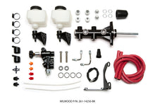 Load image into Gallery viewer, Wilwood Tandem Remote M/C Kit w L/H Brkt &amp; Prop Valve - 15/16in Bore Black-W/Pushrod