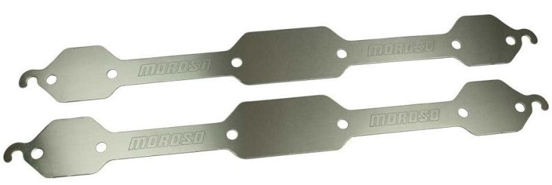 Moroso Chevy LT1 Exhaust Block Off Storage Plate - Pair