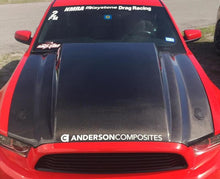 Load image into Gallery viewer, Anderson Composites 2013-2014 Ford Mustang Type-CJ Carbon Fiber Cowl Hood