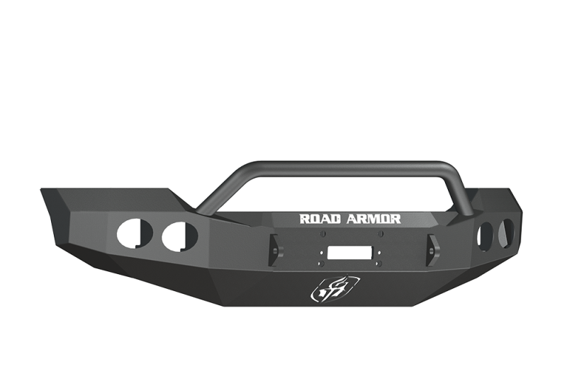 Road Armor 11-16 Ford F-250 Stealth Front Winch Bumper w/Pre-Runner Guard - Tex Blk