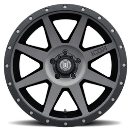 ICON Rebound 20x9 6x135 16mm Offset 5.625in BS Titanium Wheel