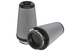 Load image into Gallery viewer, aFe Magnum FLOW Pro DRY S Replacement Air Filter (Pair) F-3.5in. / B-5in. / T-3.5in. (Inv) / H-8in.