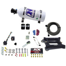 Load image into Gallery viewer, Nitrous Express 4150 4-BBL/Gasoline Nitrous Kit (50-300HP) w/5lb Bottle