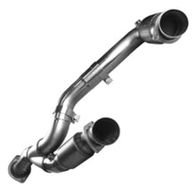 Load image into Gallery viewer, Kooks 09-10 GM 1500 Series Truck 6.2L 3in x OEM Out GREEN Cat SS Y Pipe Kooks HDR Req