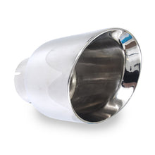 Load image into Gallery viewer, Stainless Works Conical Double Wall Slash Cut Exhaust Tip - 3 1/2in Body 3in