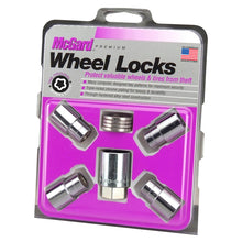 Load image into Gallery viewer, McGard Wheel Lock Nut Set - 4pk. (Reg. Shank Seat) 7/16-20 / 13/16 Hex / 1.38in. Length - Chrome