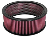 aFe MagnumFLOW Air Filters Round Racing P5R A/F RR P5R 14OD x 12ID x 5H E/M (Blk/Red)