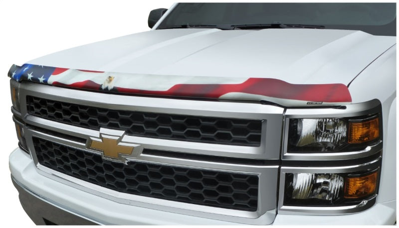 Stampede 2014-2015 Chevy Silverado 1500 Vigilante Premium Hood Protector - Flag