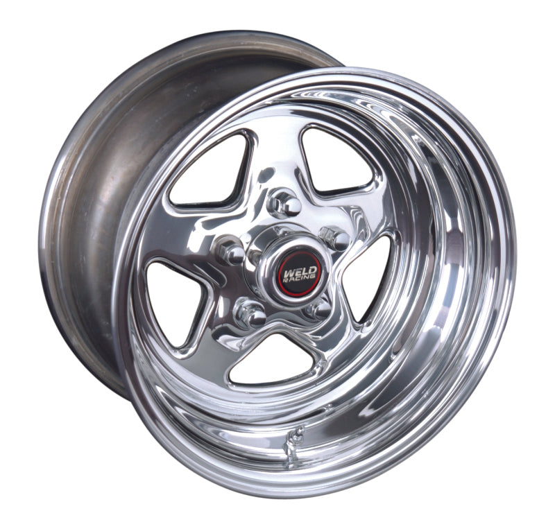 Weld ProStar 15x15 / 5x4.5 BP / 4.5in. BS Polished Wheel - Non-Beadlock