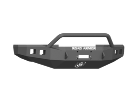 Road Armor 17-20 Ford F-250 Stealth Front Winch Bumper w/Pre-Runner Guard - Tex Blk