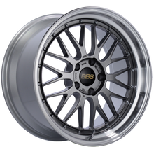 Load image into Gallery viewer, BBS LM 19x9.5 5x120 ET48 Diamond Black Center Diamond Cut Lip Wheel -82mm PFS/Clip Required