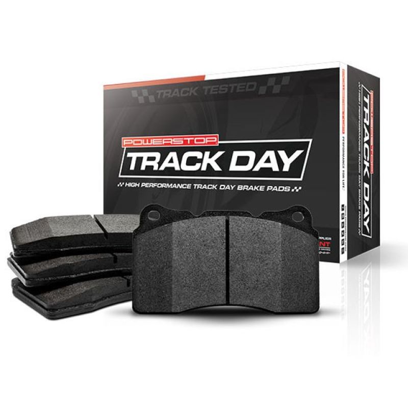 Power Stop 13-14 Ford Mustang Front Track Day Brake Pads