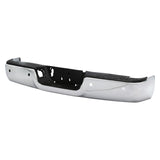 xTune 09-18 Dodge Ram 1500 w/Parking Sensor OEM Style Steel Rear Bumper - Chrome RB-DR09-SET-WS-C