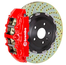 Load image into Gallery viewer, Brembo 12-18 A6 3.0T/12-18 A7 3.0T Front GT BBK 6 Piston Cast 380x34 2pc Rotor Drilled-Red