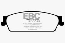 Load image into Gallery viewer, EBC 09-14 Cadillac Escalade 6.0 Hybrid Yellowstuff Rear Brake Pads