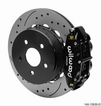 Load image into Gallery viewer, Wilwood Superlite 4R Rear Brake Kit 14.00 Black 2018-Up Jeep JL SRP w/Lines