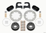 Wilwood Dynapro Lug Mount Single Rear Dynamic Kit SA Drilled 58-64 Olds/Pont .690in Studs