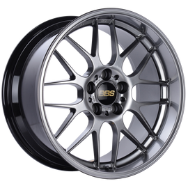 BBS RG-R 19x8.5 5x114.3 ET18 Diamond Black Wheel -82mm PFS/Clip Required