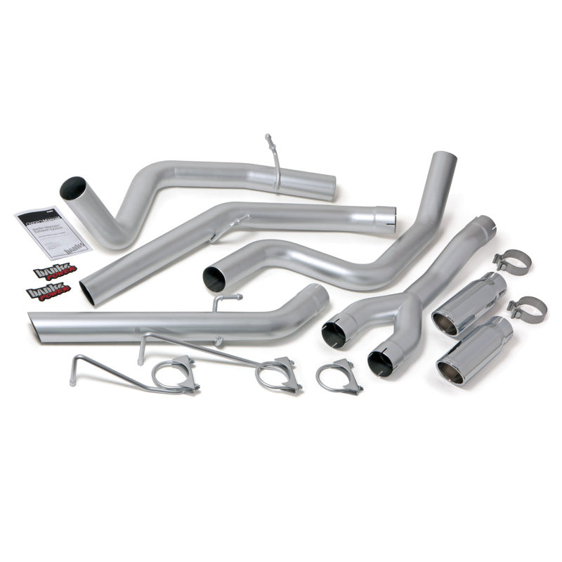 Banks Power 14-15 Dodge Ram 1500 3.0L Diesel Monster Exhaust System - SS Dual Exhaust w/ Chrome Tips