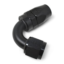 Load image into Gallery viewer, Russell Performance -12 AN Black 120 Degree Full Flow Swivel Hose End