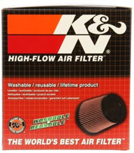 Load image into Gallery viewer, K&amp;N Universal Oval Clamp-On Air Filter 2-3/4in Flange 6-1/4in Length 4in Width 5in Height