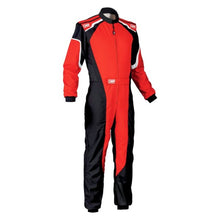 Load image into Gallery viewer, OMP KS-3 Overall Red/Black - Size 140 (For Children)