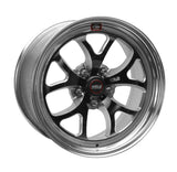 Weld S76 17x9 / 5x4.75 BP / 6.2in. BS Black Wheel (High Pad) - Non-Beadlock