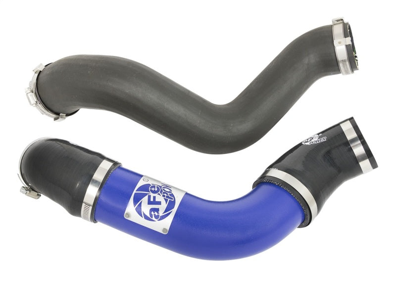 aFe Bladerunner Intercoolers Tube - Blue Hot/Cold Side 15-16 Ford Mustang EcoBoost L4-2.3L (t)