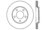 StopTech 05-10 Ford Mustang Slotted & Drilled Right Rear Rotor